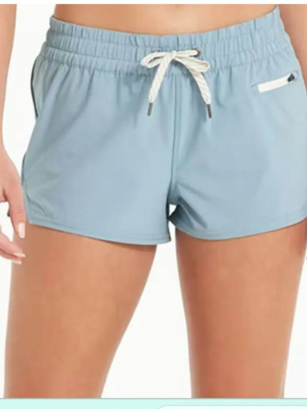 Vuori | Women's Blue Lined Shorts 2.5"-size XXS